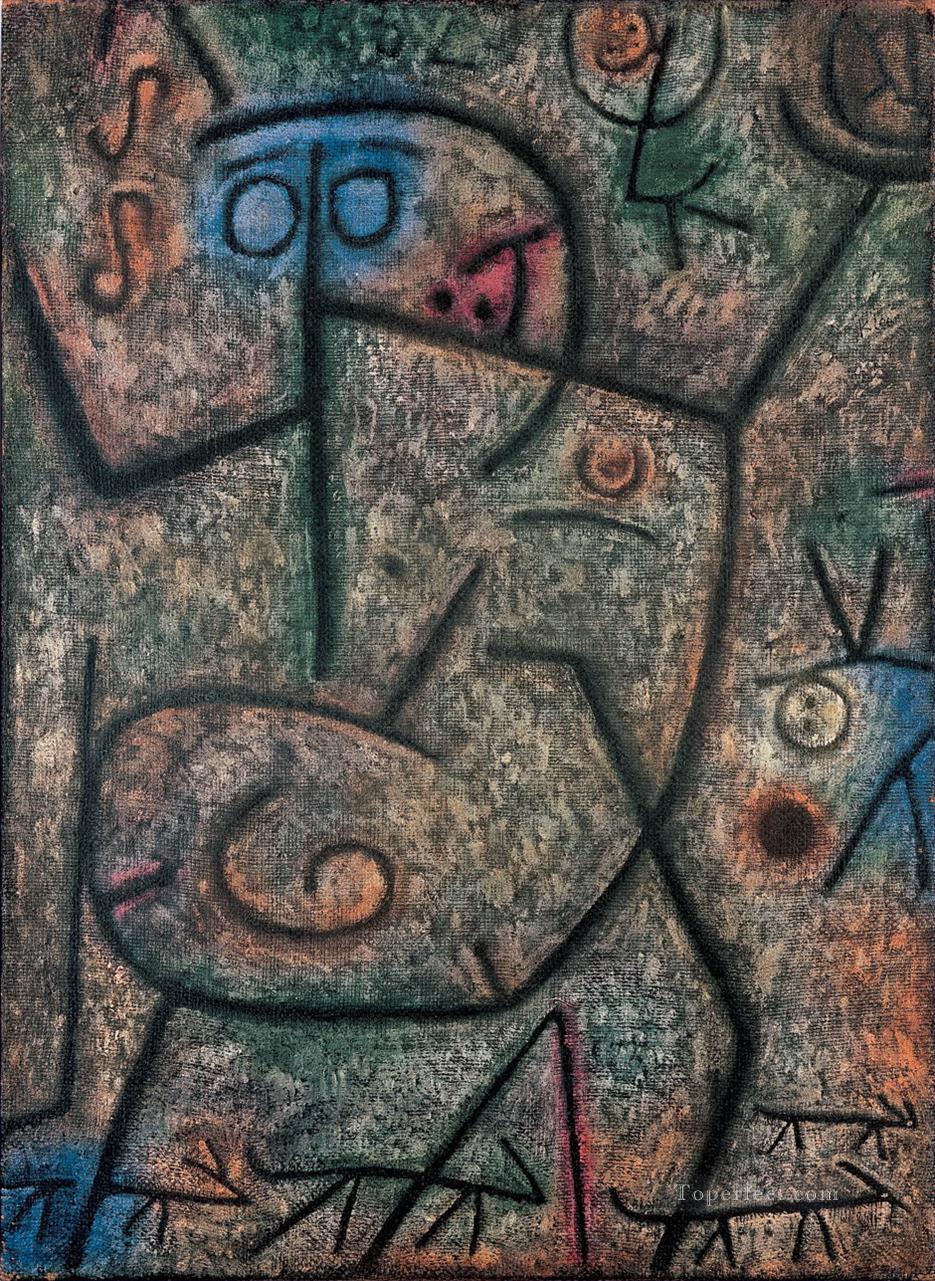 The rumors Paul Klee textured Oil Paintings
